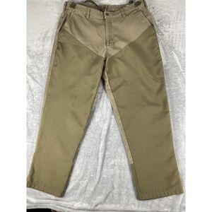 Columbia Mens Double Knee Brush Carpenter Work Hunting Pants 42x32 Khaki Fishing